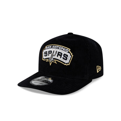 San Antonio Spurs 2003 Finals Black & Gold Corduroy 19TWENTY Adjustable Hat