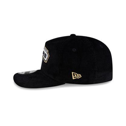 San Antonio Spurs 2003 Finals Black & Gold Corduroy 19TWENTY Adjustable Hat