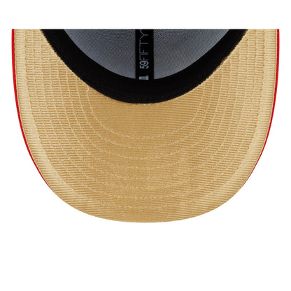 Houston Rockets 1995 Finals Black & Gold 59FIFTY Fitted Hat