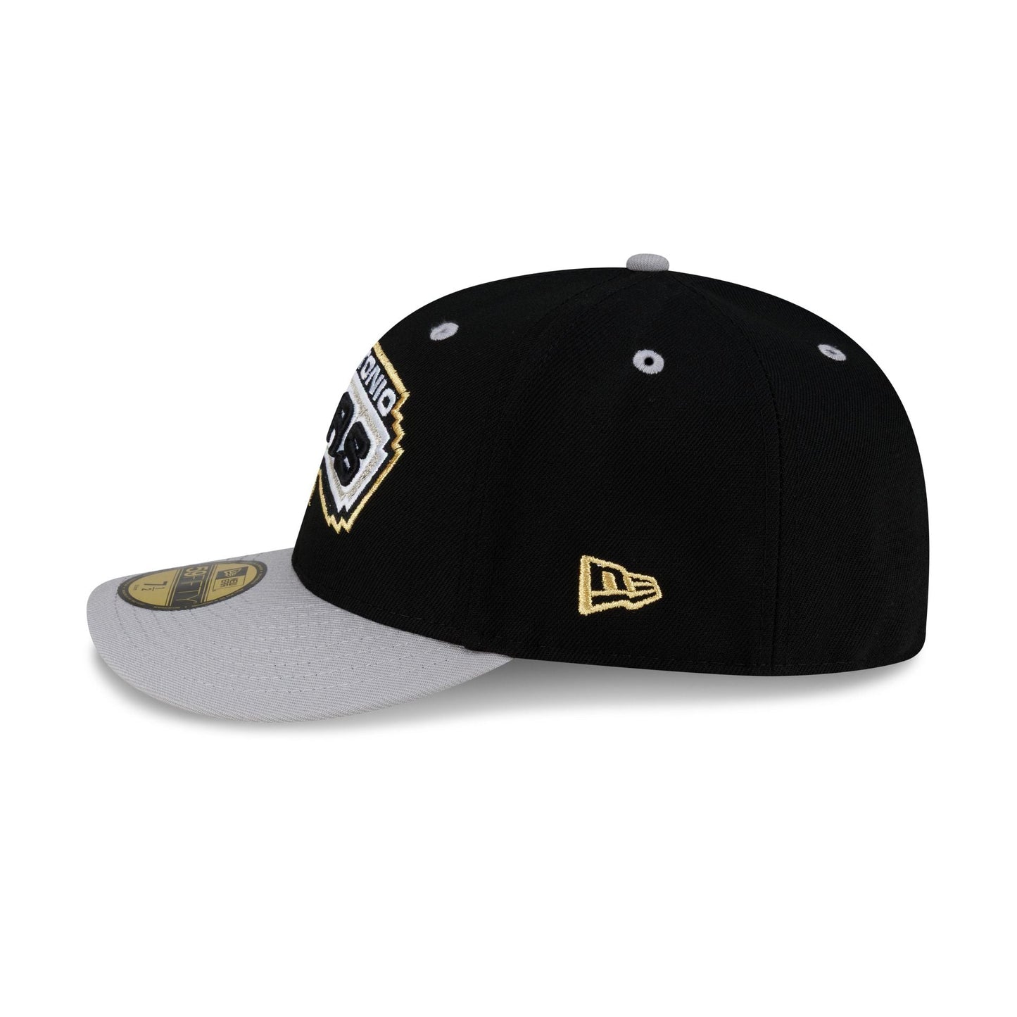 San Antonio Spurs 2003 Finals Black & Gold 59FIFTY Fitted Hat
