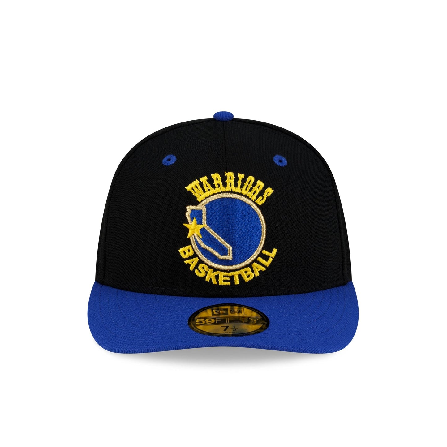 Golden State Warriors 1975 Finals Black & Gold 59FIFTY Fitted Hat