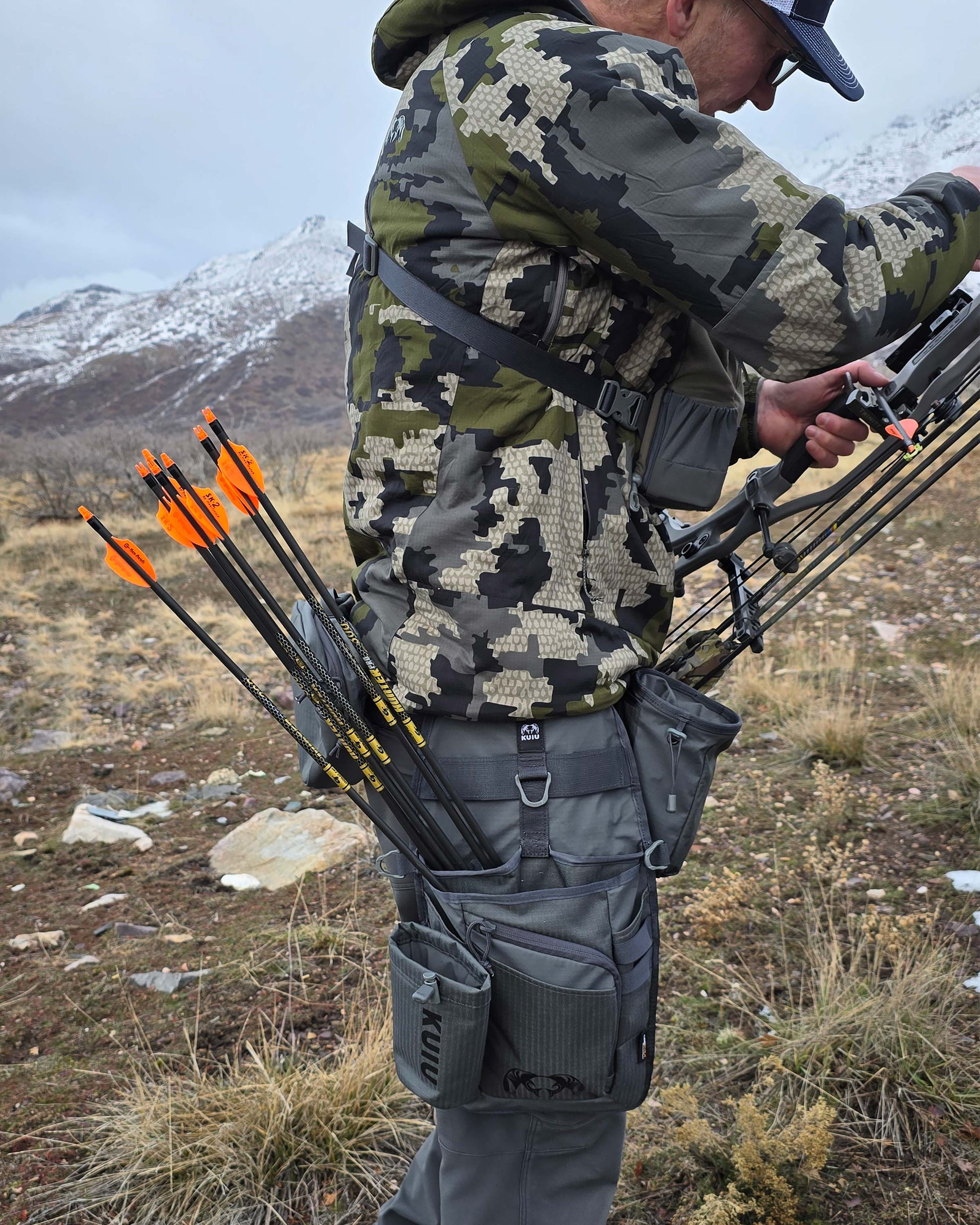 Archery Hip Quiver | Black