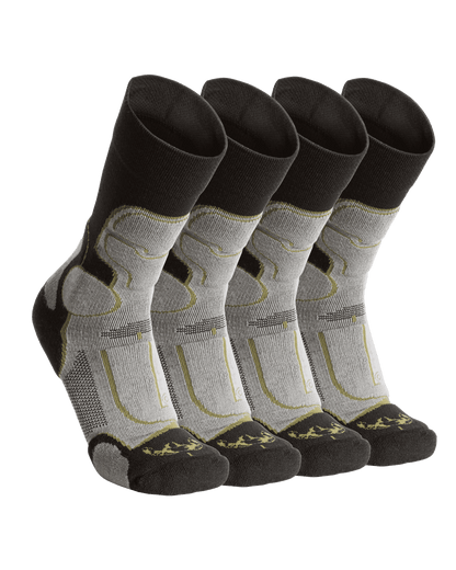 ULTRA Merino Crew Sock 4-Pair Pack | Grey Green