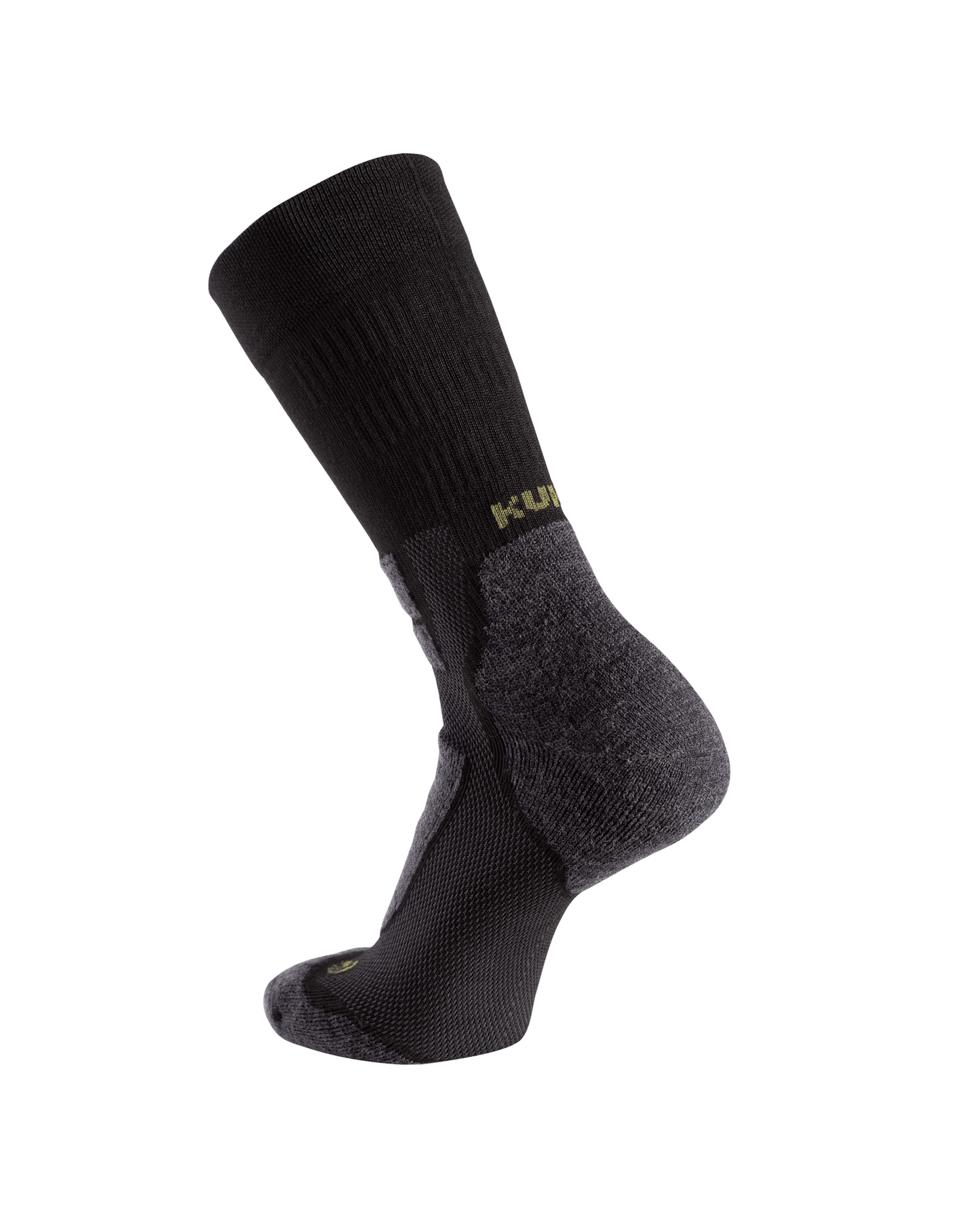 StrongWool Hybrid Crew Sock | Grey Green