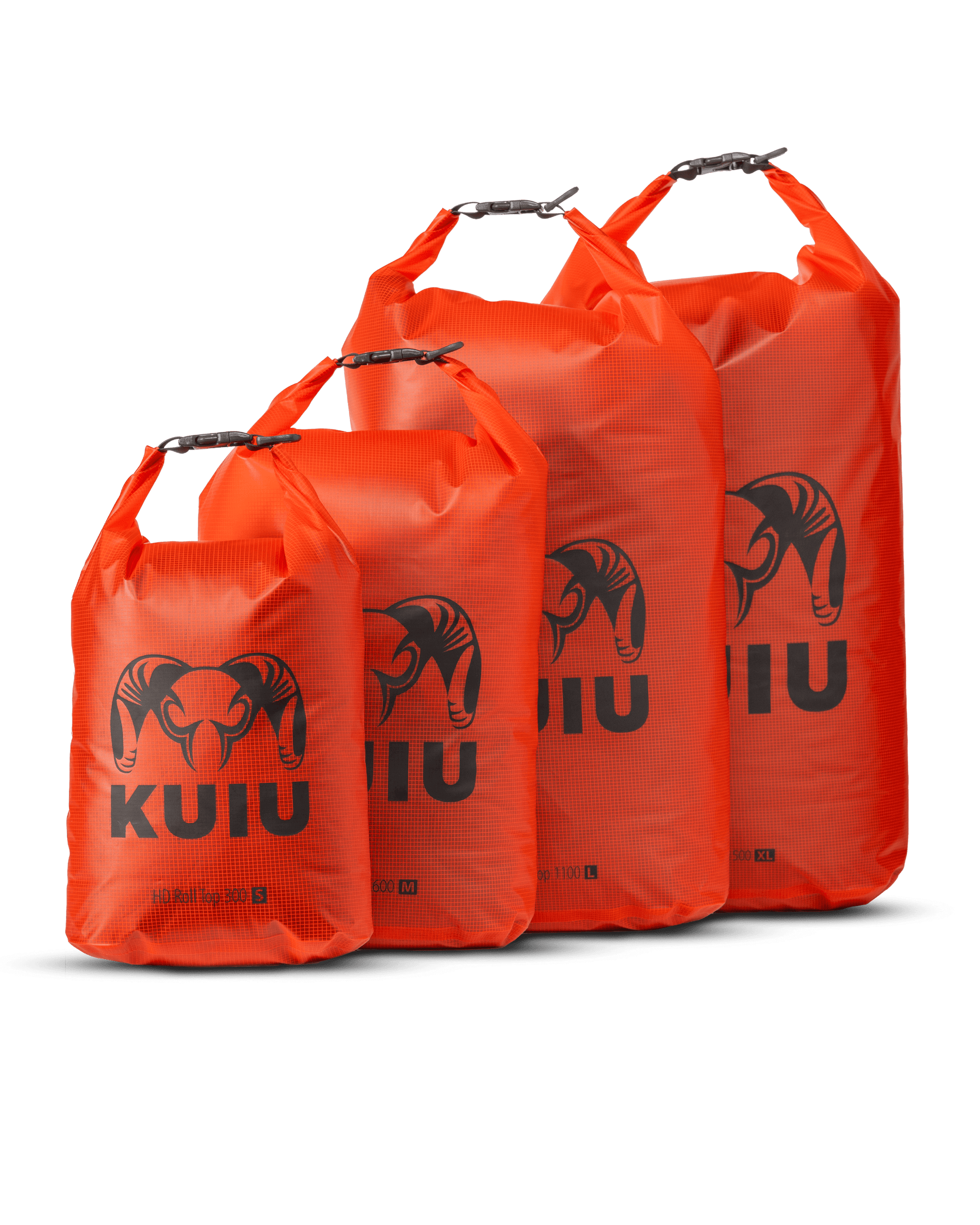 HD Roll Top Dry Bags | Blaze Orange