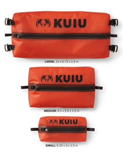 HD Zip Dry Bag | Blaze Orange
