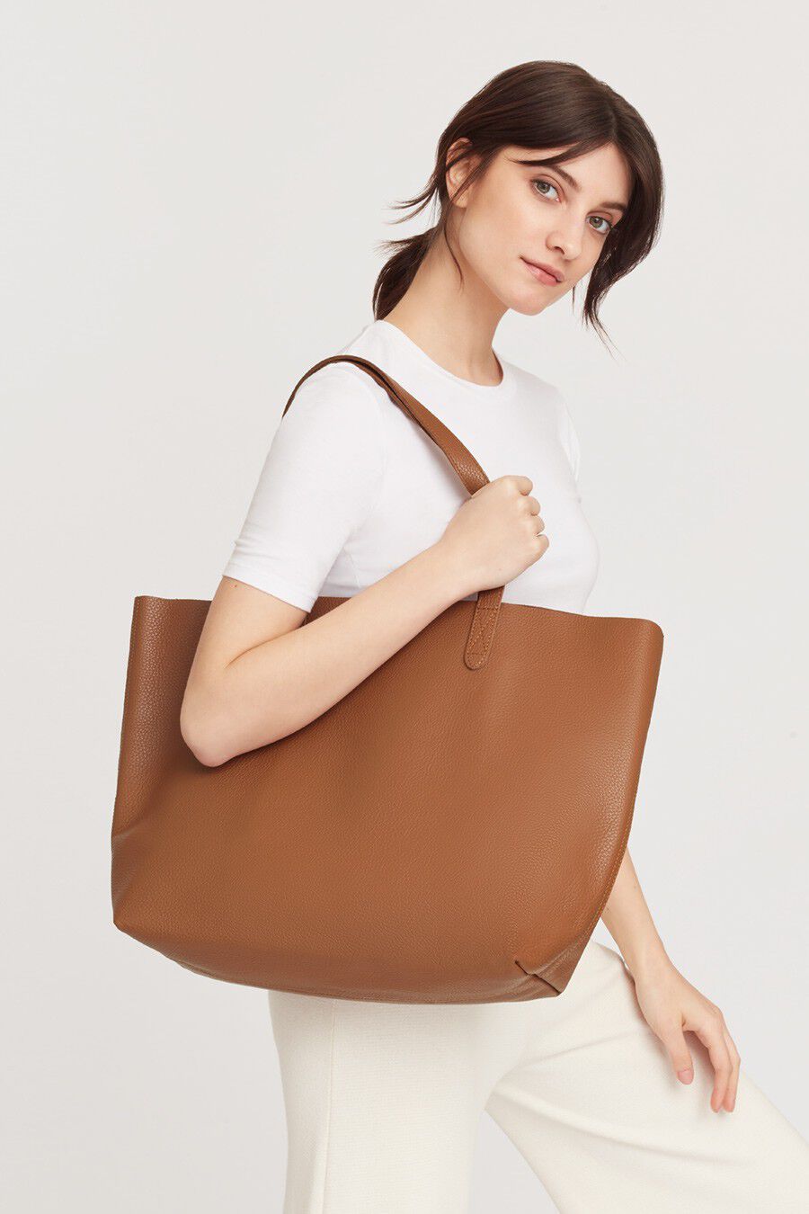Classic Leather Tote
