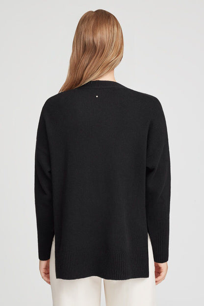 Recycled Cashmere Soft Wrap Sweater