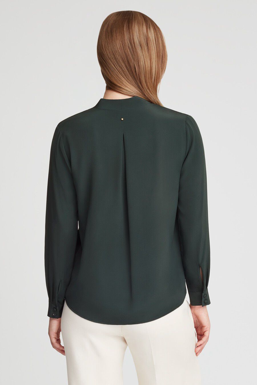 Silk Wrap Blouse