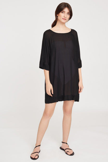 Open Back Mini Tunic