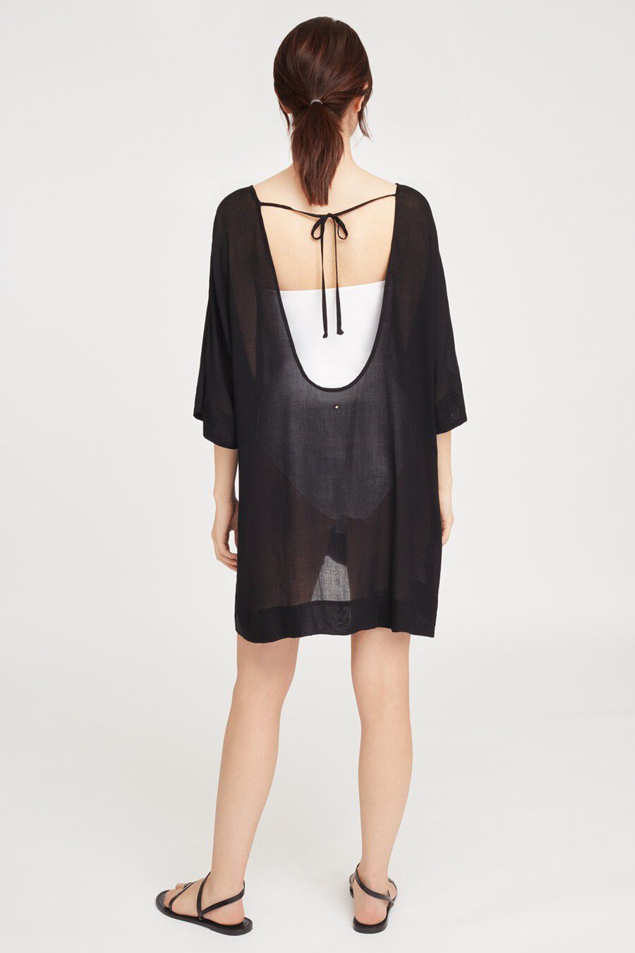 Open Back Mini Tunic