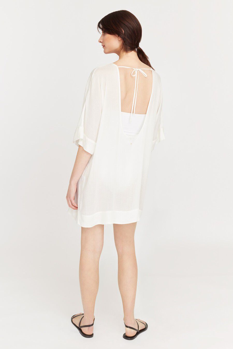 Open Back Mini Tunic