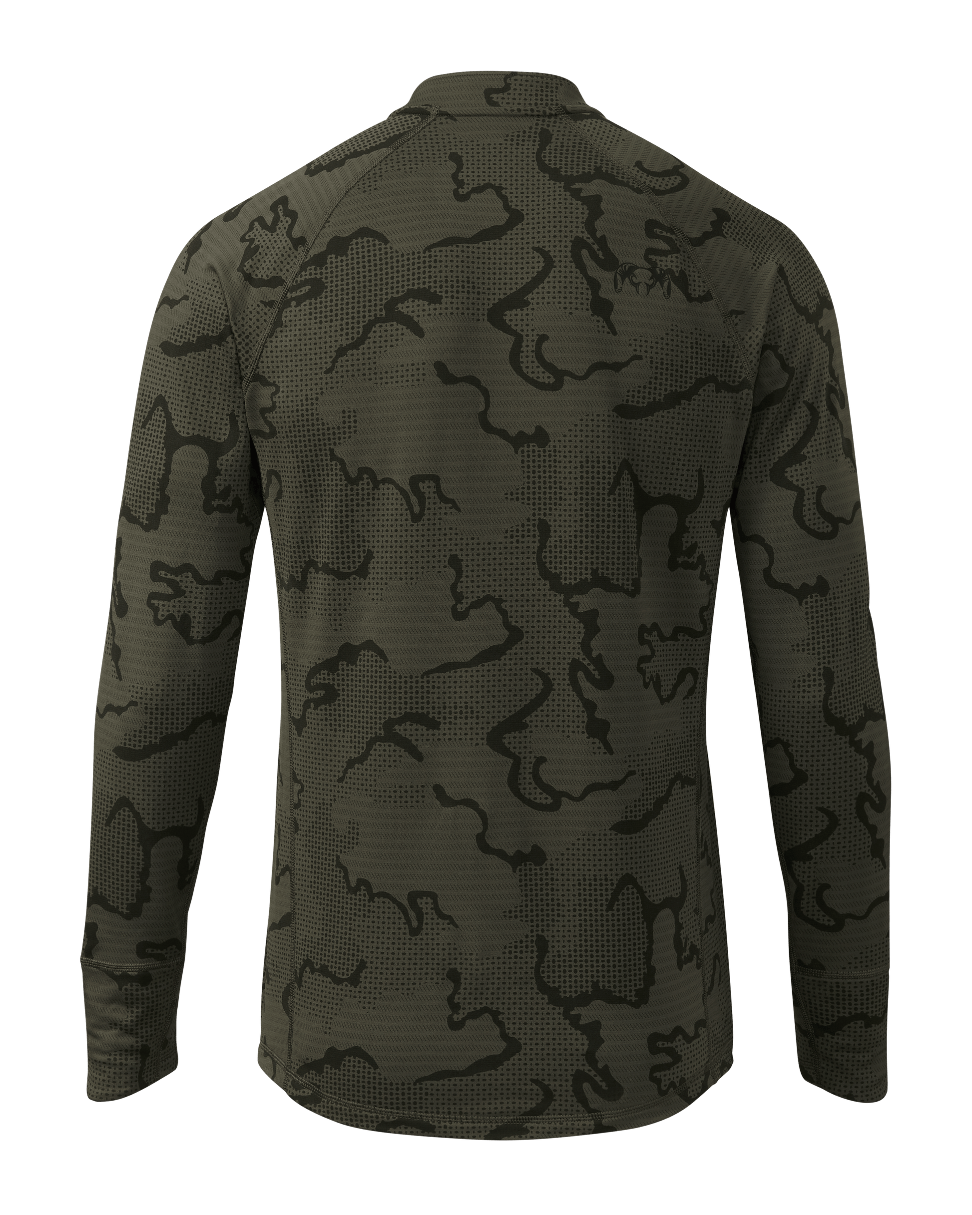 Ridgepoint Fleece Henley | Ash Tonal
