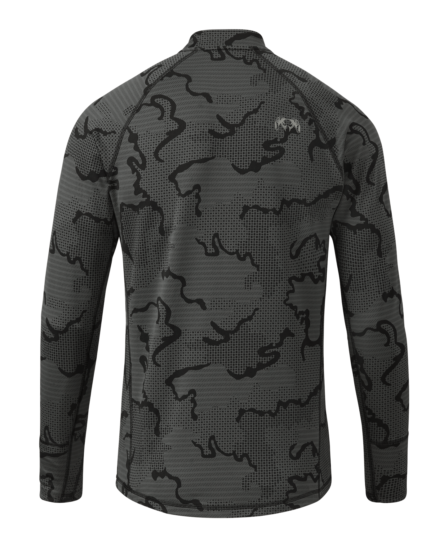 Ridgepoint Fleece Henley | Black Tonal