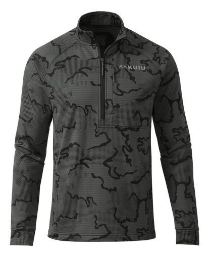 Ridgepoint Fleece Zip-T | Black Tonal