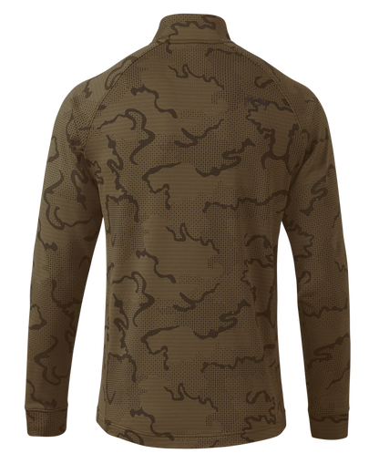 Ridgepoint Fleece Zip-T | Coyote Brown Tonal