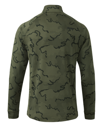 Ridgepoint Fleece Zip-T | Olive Tonal
