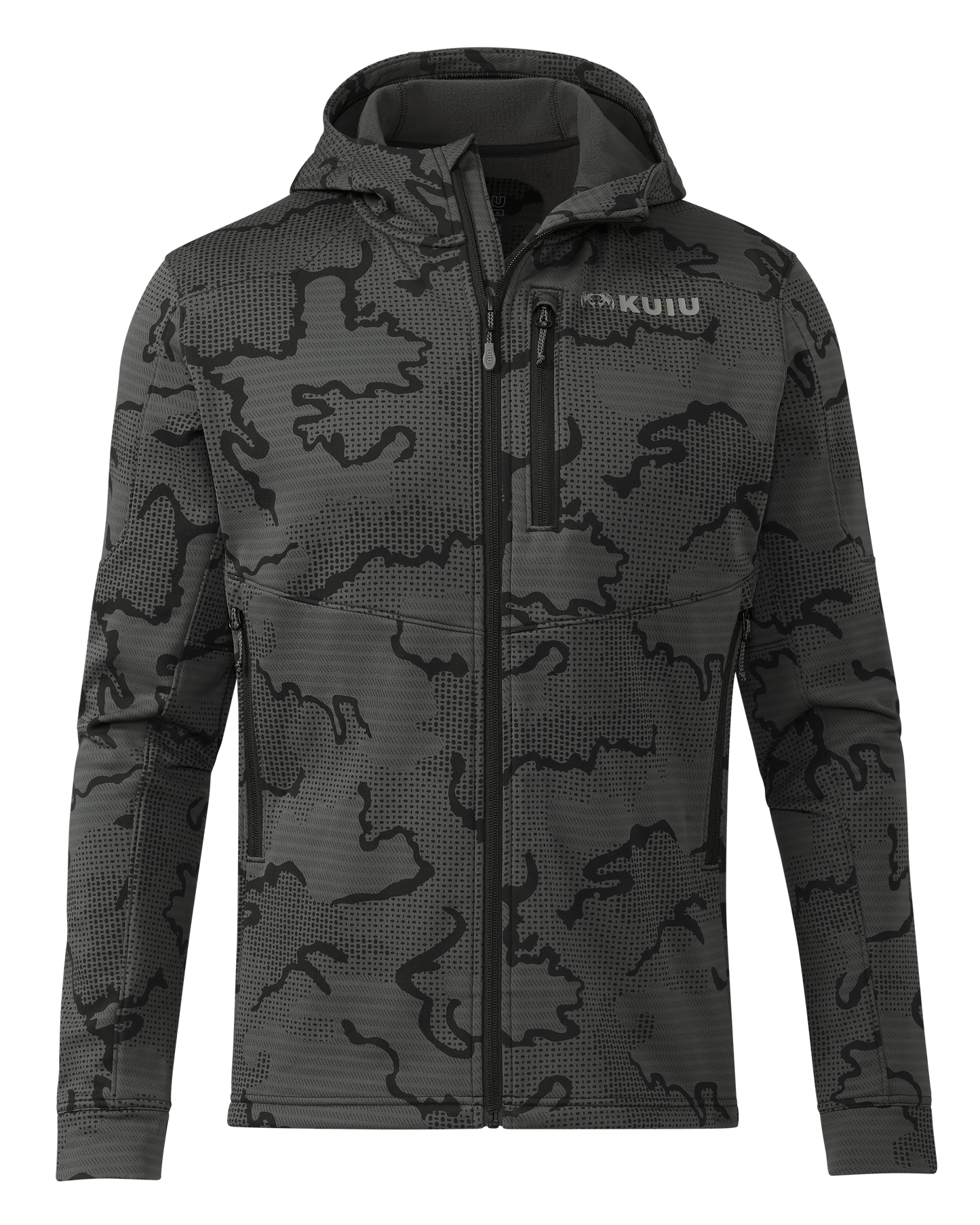 Ridgepoint Fleece Hoodie | Black Tonal