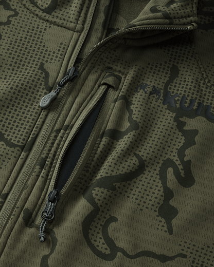 Ridgepoint Fleece Hoodie | Olive Tonal