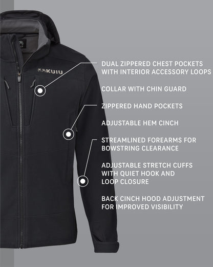 Outlet KUIU Proximity LT Hooded Jacket | Black