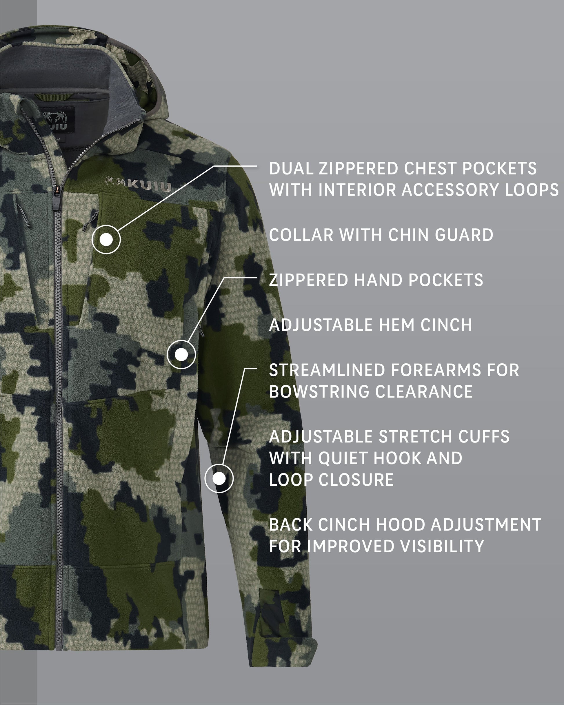 KUIU Proximity LT Hooded Jacket | Verde