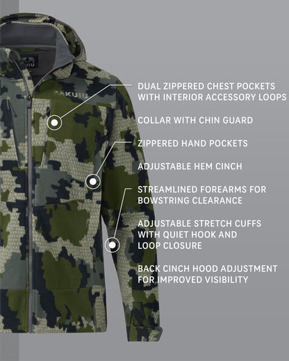 KUIU Proximity LT Hooded Jacket | Verde