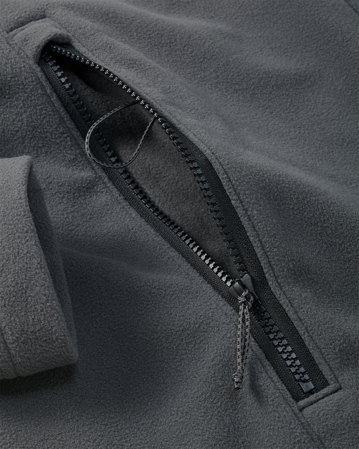 Border Fleece Full Zip | Gunmetal