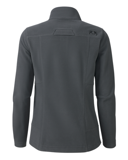 Women's Border Fleece Full Zip | Gunmetal