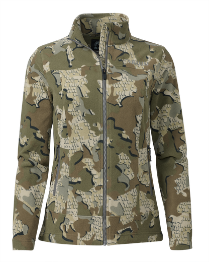 Women's Border Fleece Full Zip | Valo