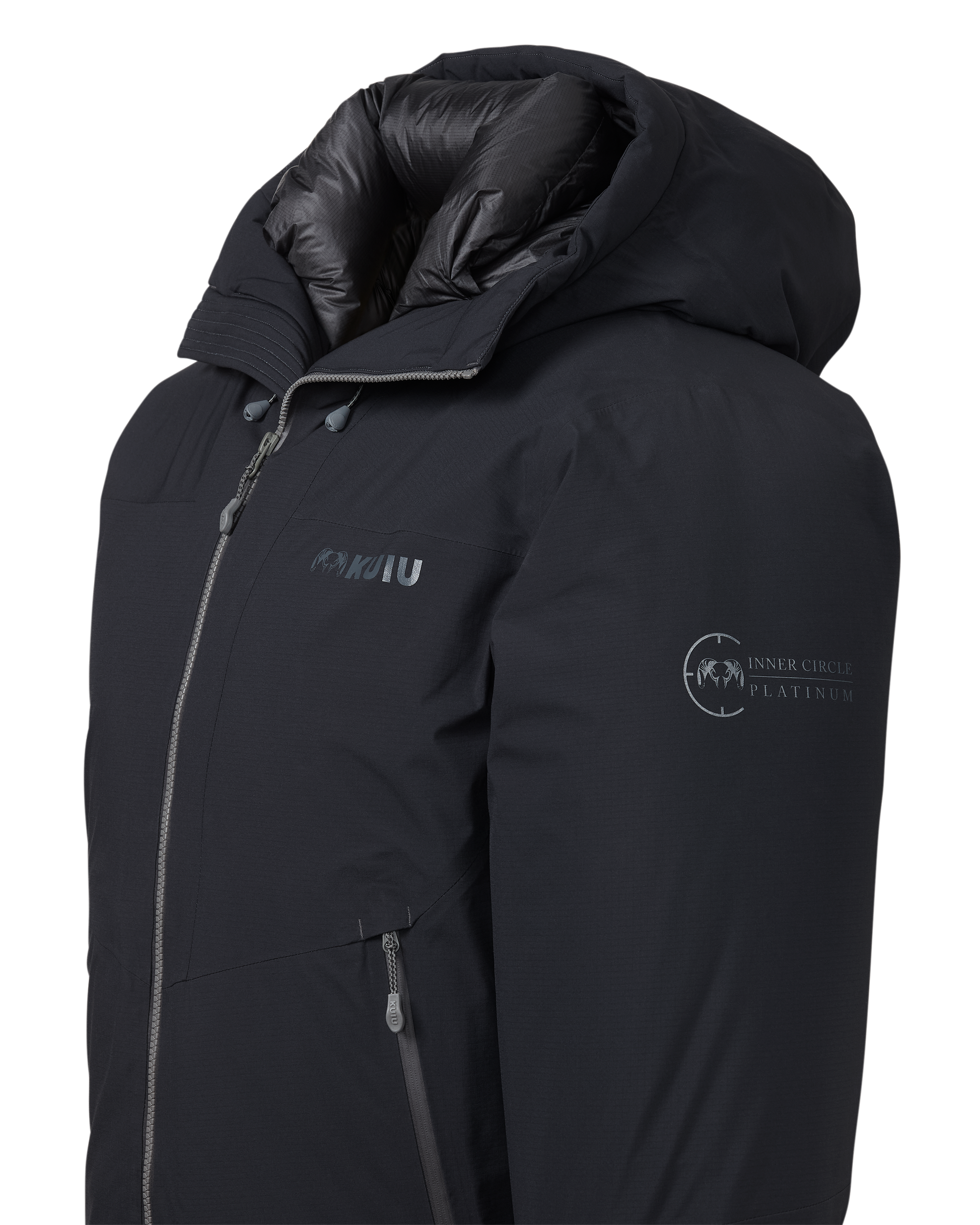 Super Down Burner Parka - Inner Circle Platinum Special Edition | Black