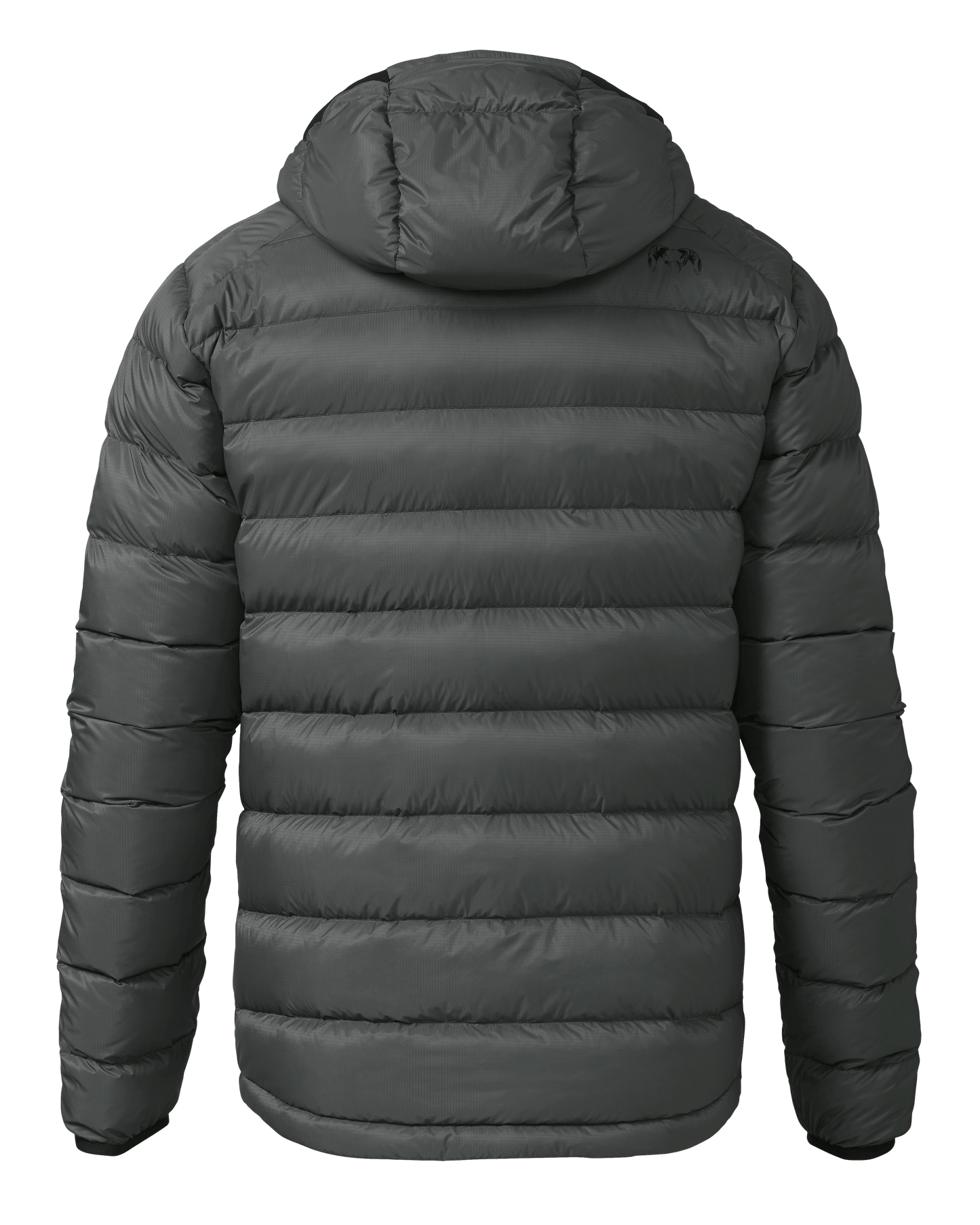 Super Down LT Hooded Jacket | Gunmetal