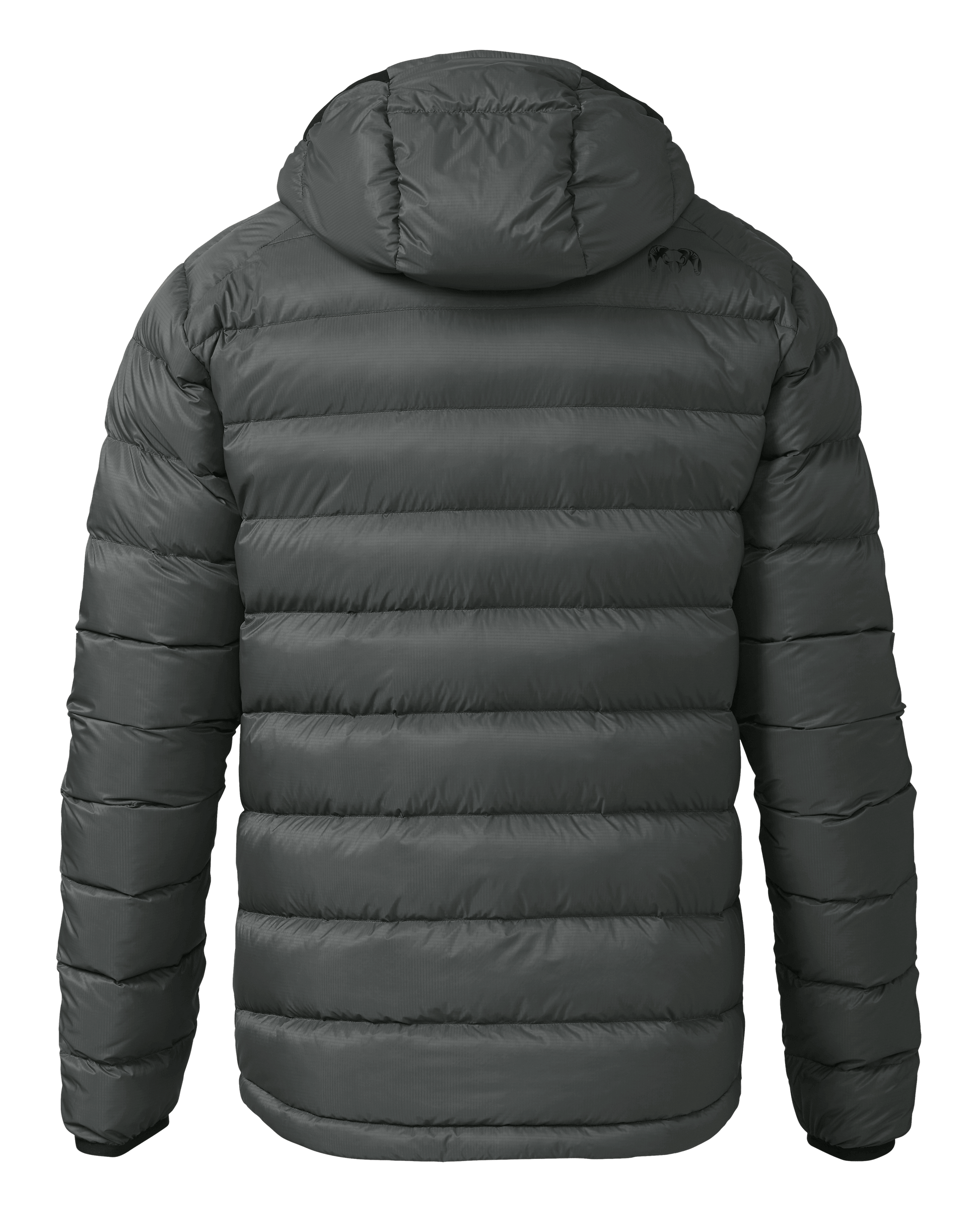Super Down LT Hooded Jacket | Gunmetal