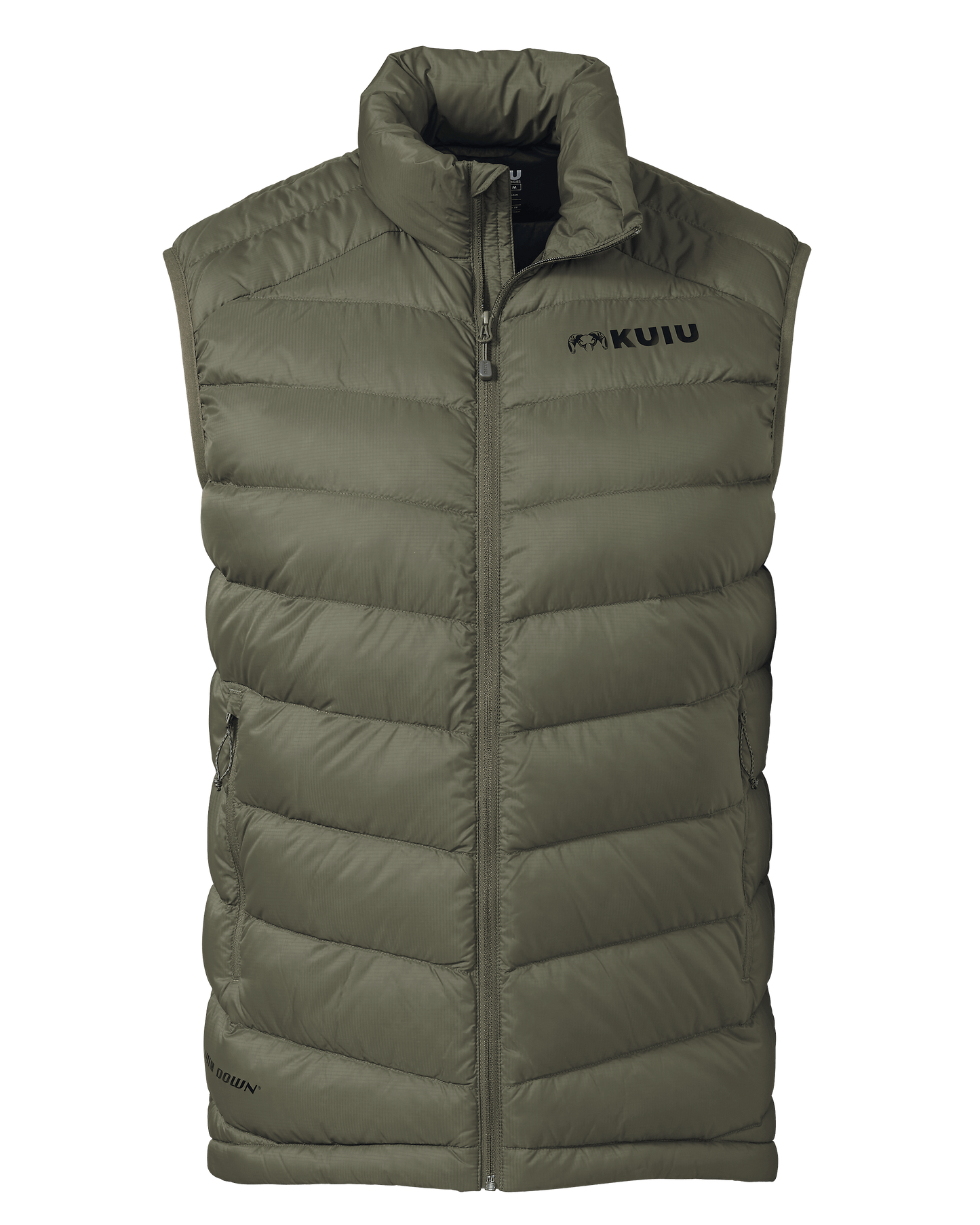 Super Down LT Vest | Ash
