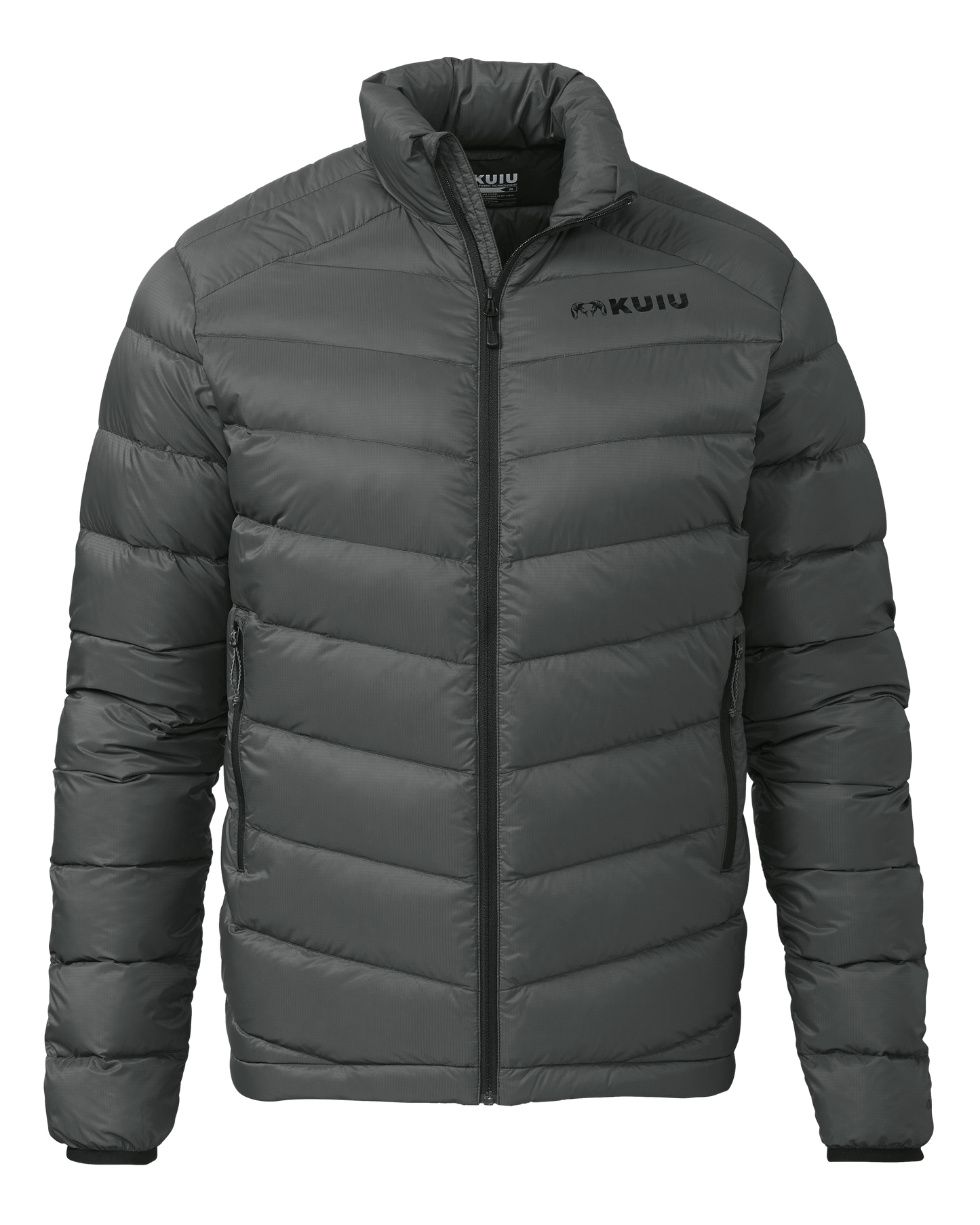 Outlet Super Down LT Jacket | Gunmetal