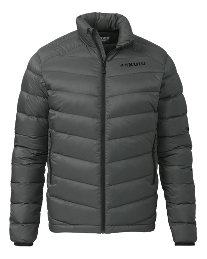 Outlet Super Down LT Jacket | Gunmetal