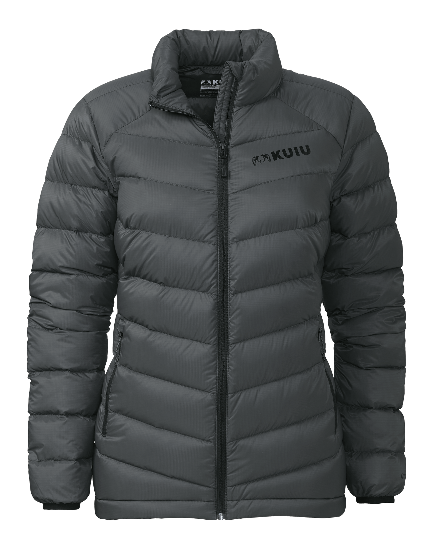 Outlet Women's Super Down LT Jacket | Gunmetal