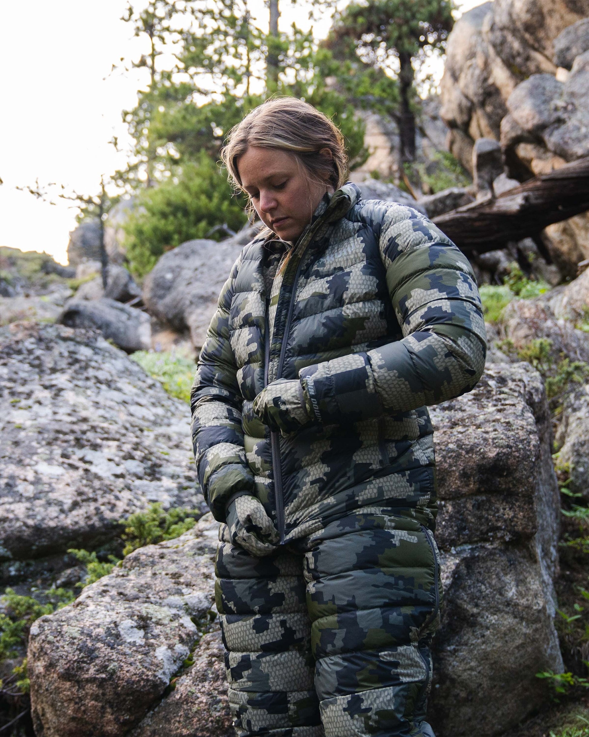 Outlet Women's Super Down LT Jacket | Gunmetal