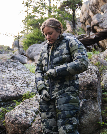 Outlet Women's Super Down LT Jacket | Gunmetal