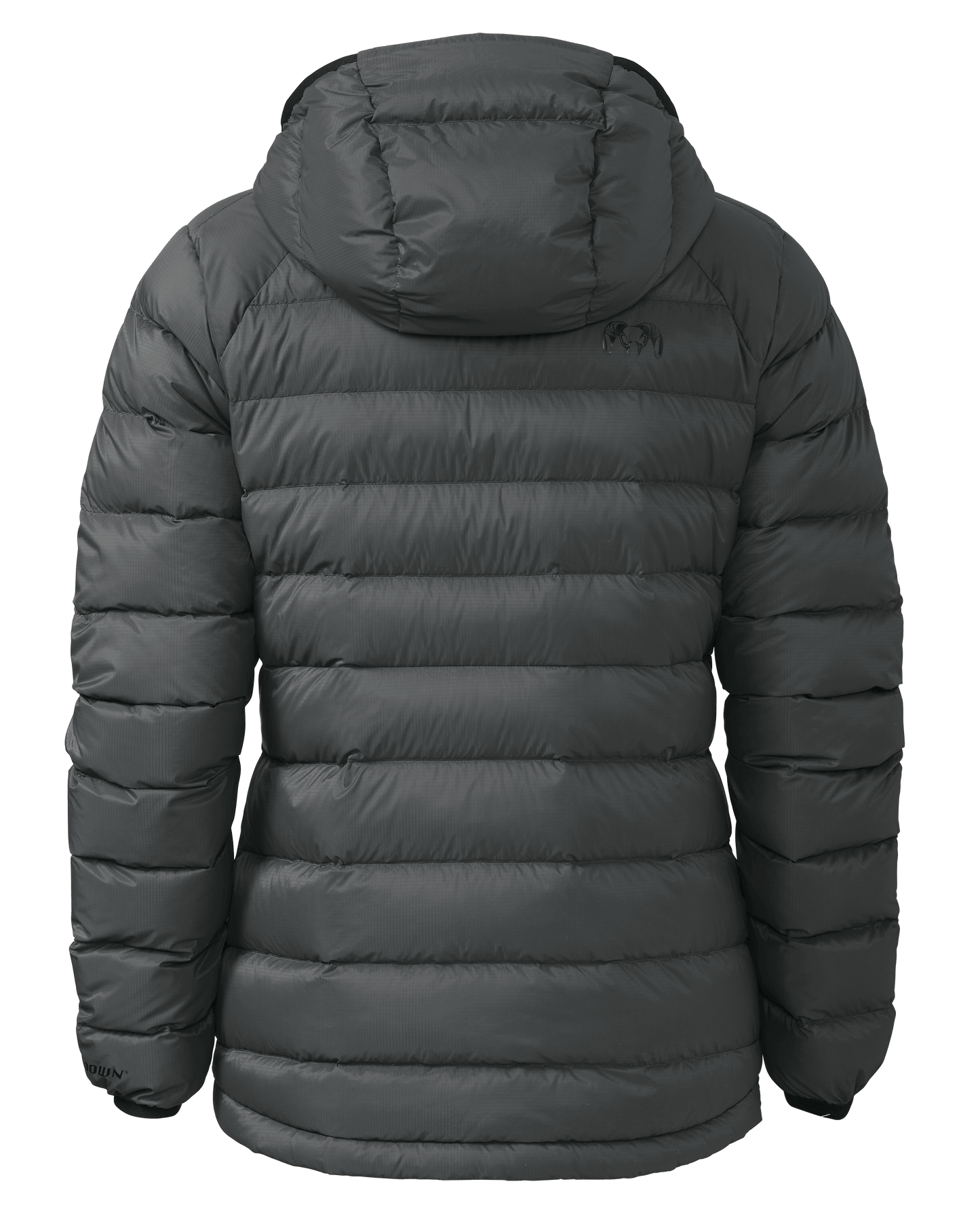 Outlet Women's Super Down LT Hooded Jacket | Gunmetal