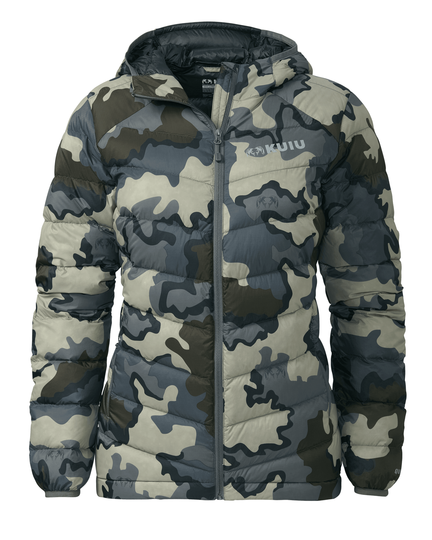 Outlet Women's Super Down LT Hooded Jacket | Vias