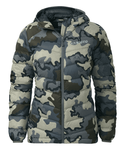 Outlet Women's Super Down LT Hooded Jacket | Vias