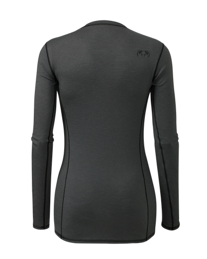 Women's ULTRA Merino 145 LS Crew | Gunmetal