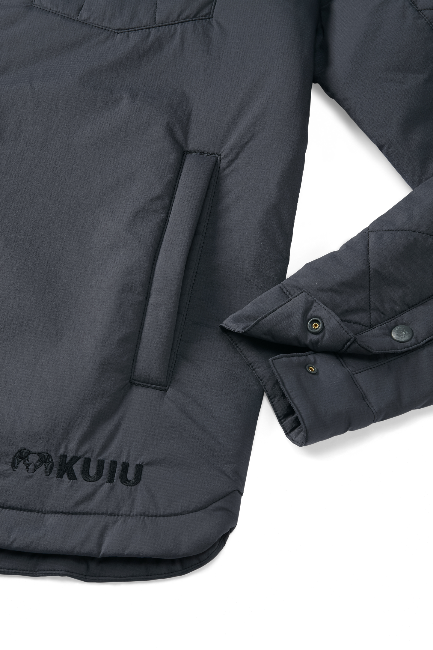 Base Camp Insulated Snap Shirt | Gunmetal