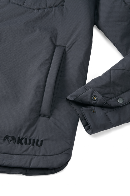 Base Camp Insulated Snap Shirt | Gunmetal