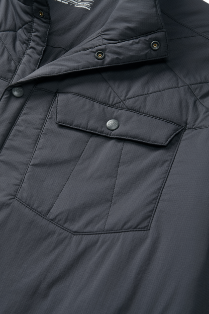 Base Camp Insulated Snap Shirt | Gunmetal