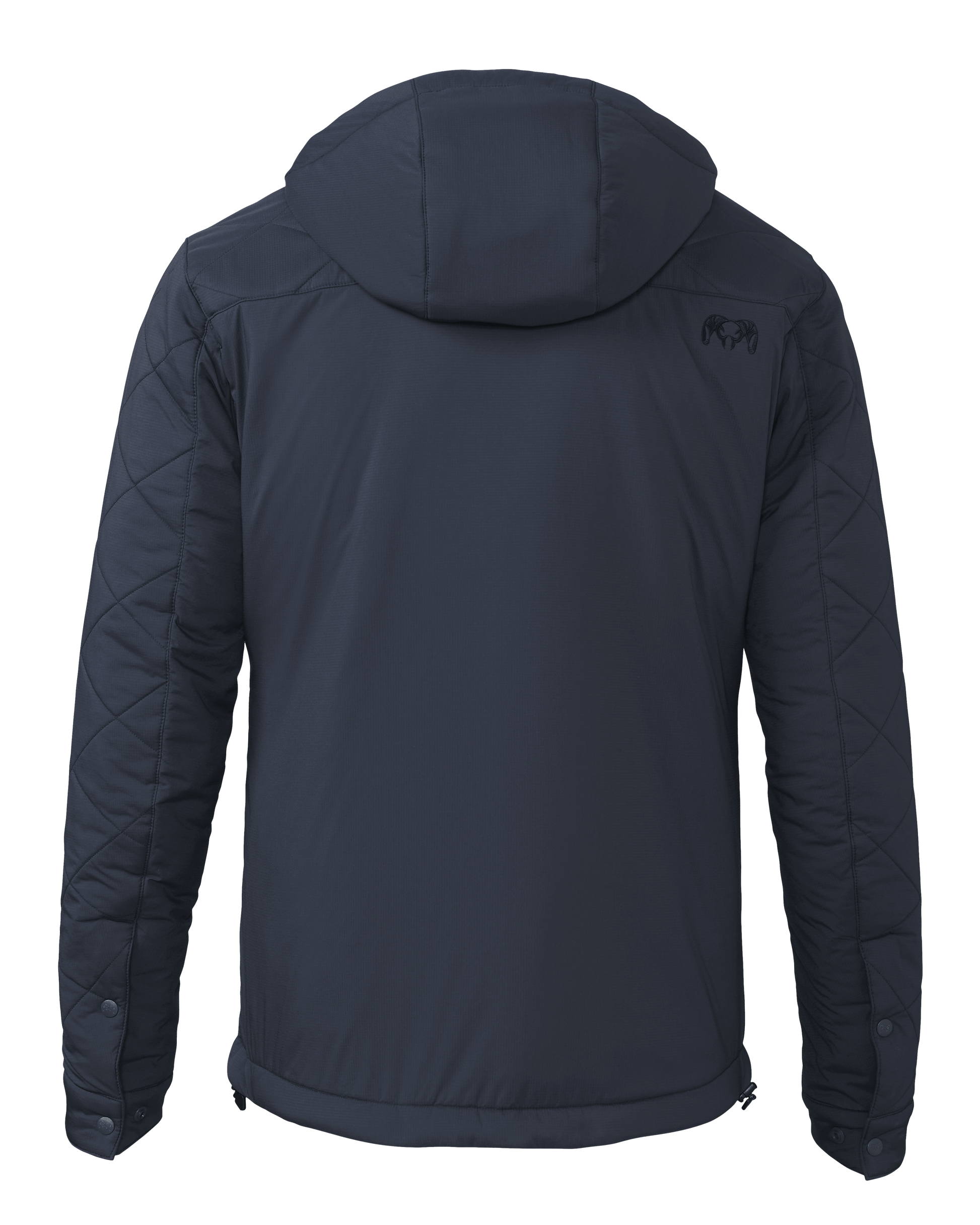 Outlet Granby Hooded Jacket | Steel Blue