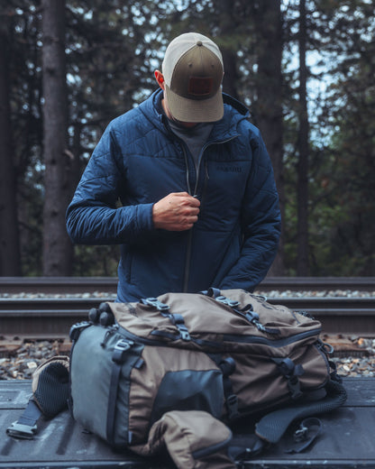 Outlet Granby Hooded Jacket | Gunmetal