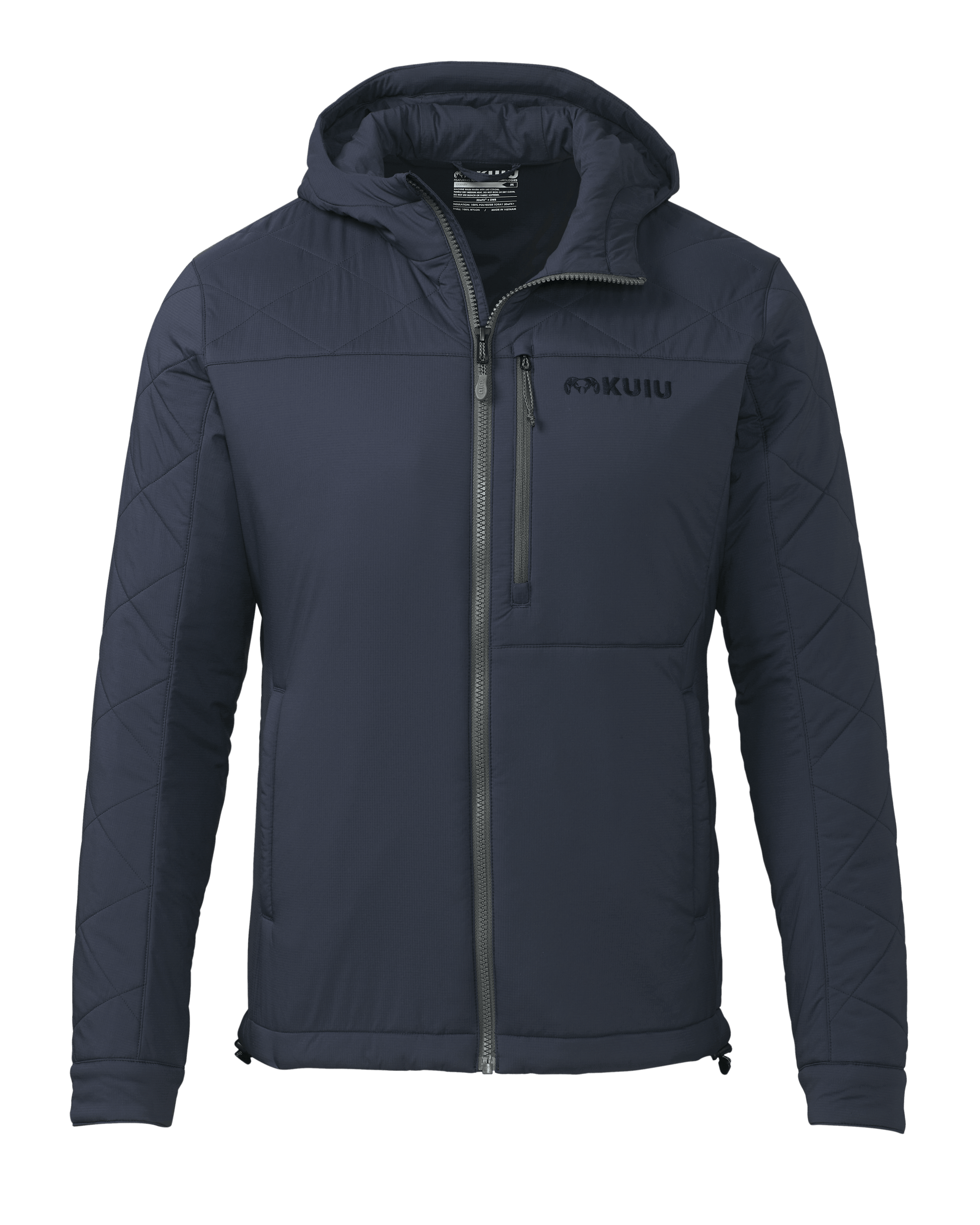 Outlet Granby Hooded Jacket | Steel Blue