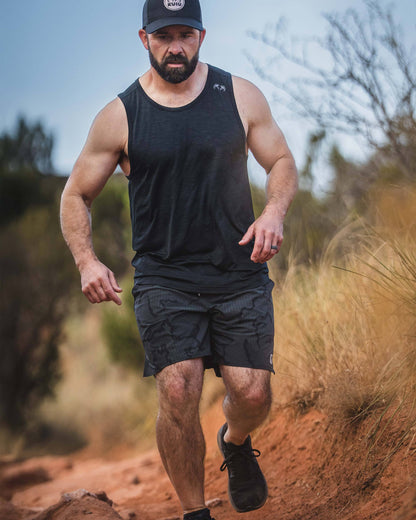 EnduroMesh Tank | Black Heather
