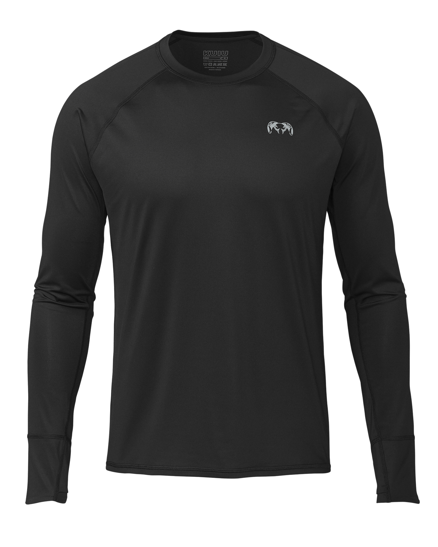 Outlet Gila LS Crew | Black
